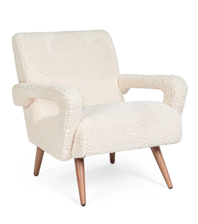 comprar SILLÓN BERNA BLANCO online de BIZZOTTO desde 372,32 €
