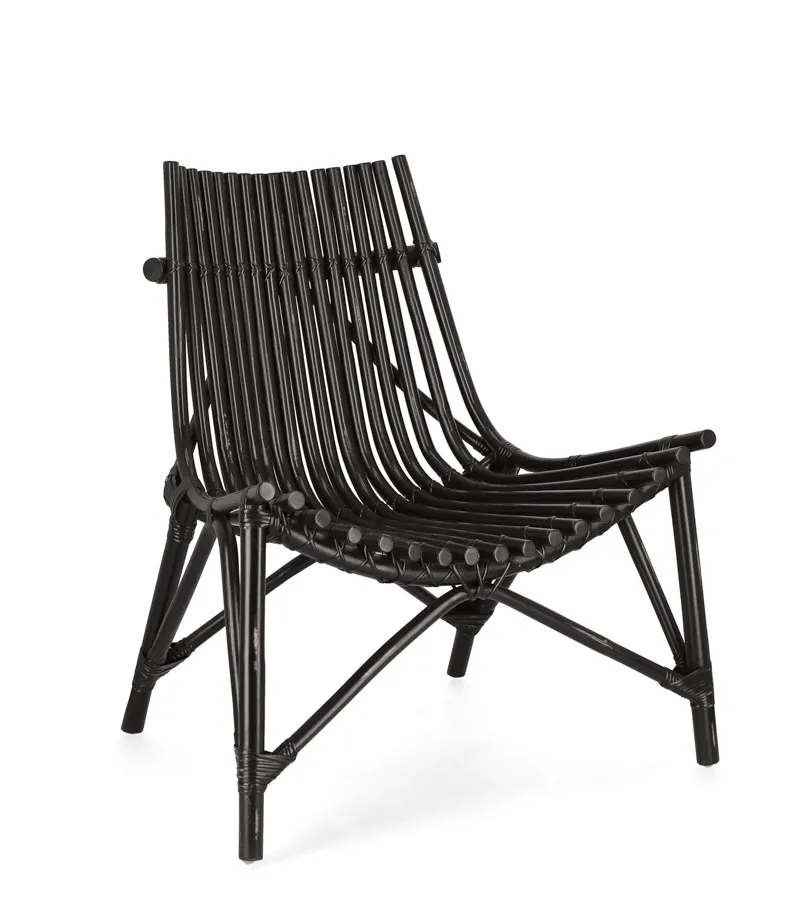 comprar SILLA LOUNGE MENENDEZ NEGRO online de BIZZOTTO desde 376,43 €