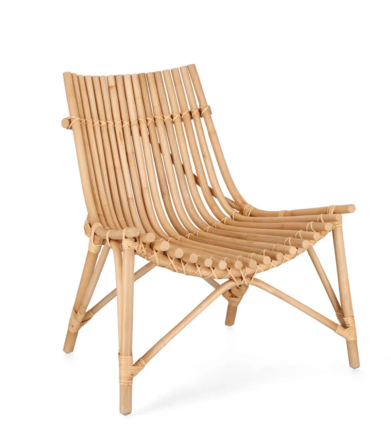 comprar SILLA LOUNGE MENENDEZ NATURAL online de BIZZOTTO desde 370,26 €