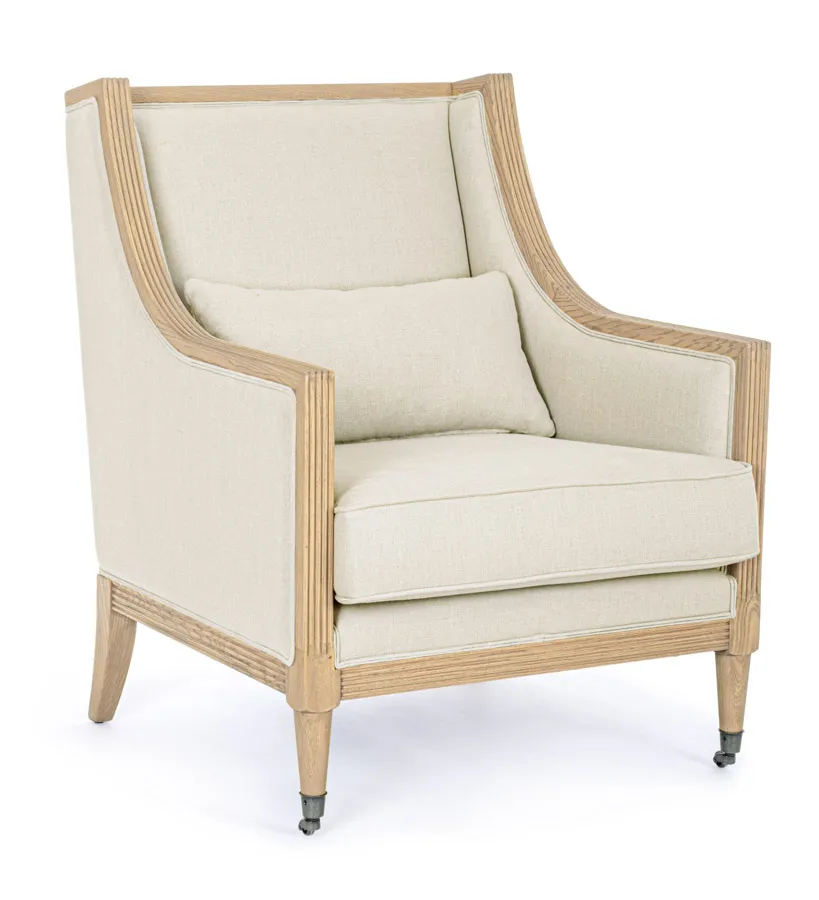 comprar SILLÓN MARLIN NATURAL online de Bizzotto Homemotion desde 894,43 €