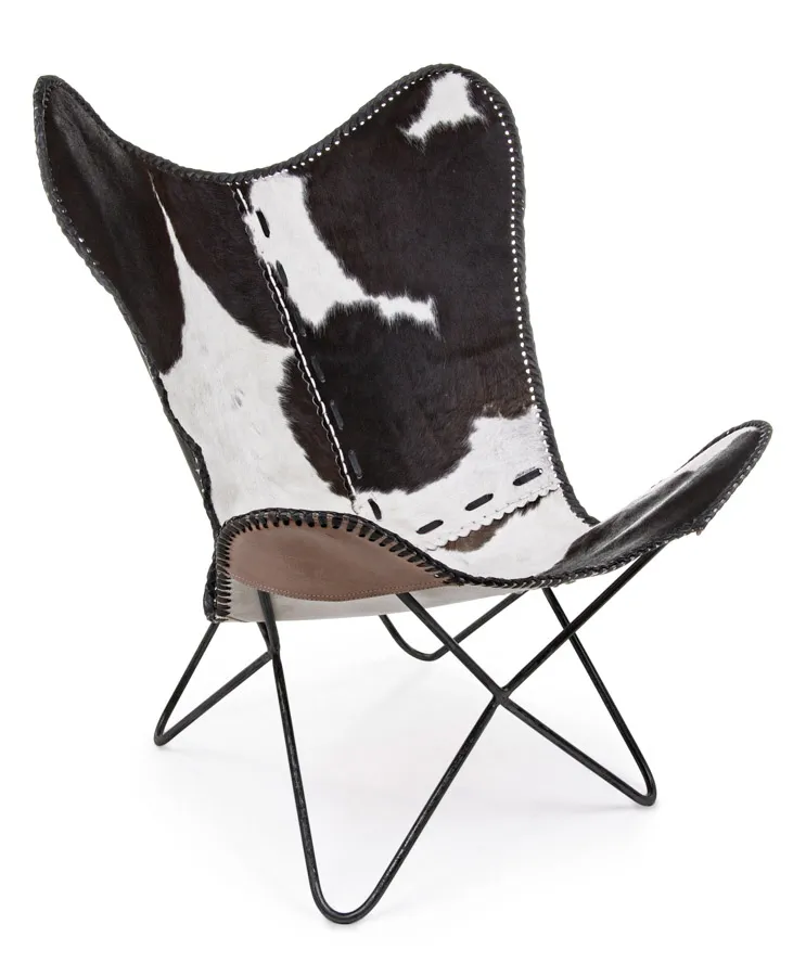 comprar SILLÓN BUFFALO NEGRO online de BIZZOTTO desde 411,40 €