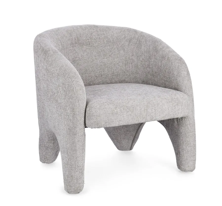 comprar SILLÓN JUNKO GRIS CLARO online de BIZZOTTO desde 411,40 €