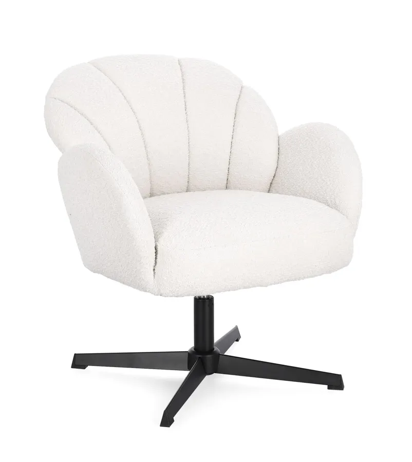 comprar SILLÓN GIRATORIO CHLOE SNOW online de BIZZOTTO desde 291,85 €