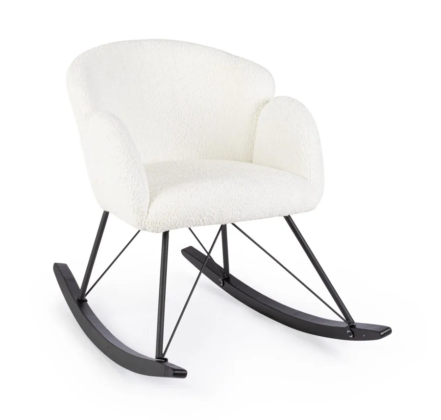 comprar SILLÓN MECEDOR SIBILLA BLANCO online de BIZZOTTO desde 235,22 €