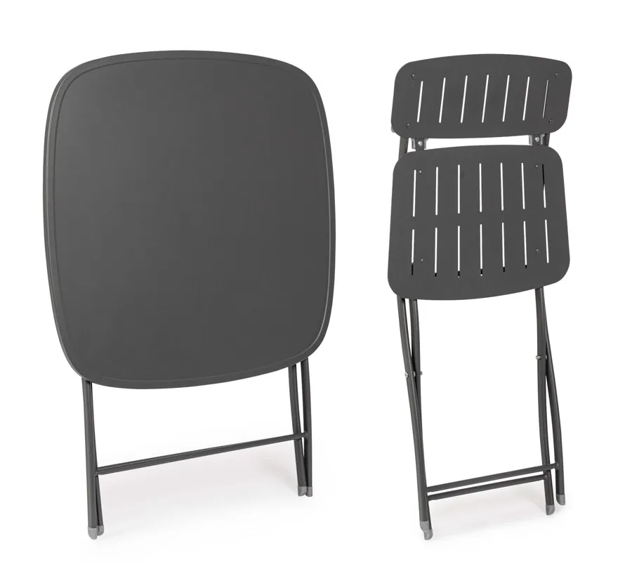 comprar SET DE 3 | MESA Y 2 SILLAS YVONNE ANTRACITA online de Yes desde 274,72 €