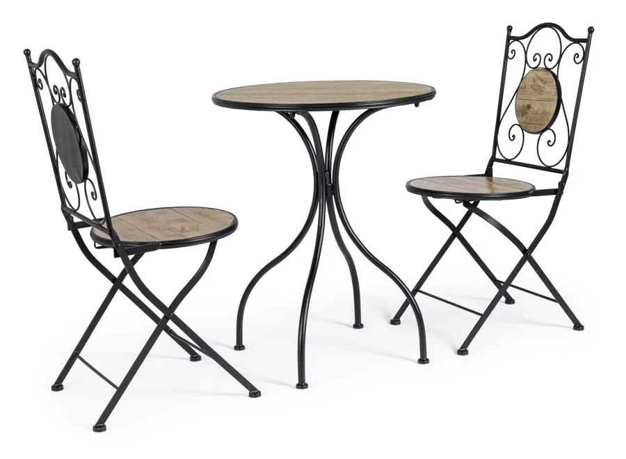 comprar SET DE 3 | MESA Y 2 SILLAS PLEG KANSAS online de Yes desde 244,90 €
