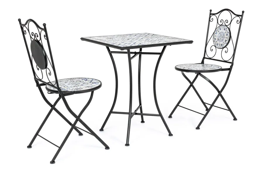 comprar SET DE 3 | MESA CUADRADA MÁS 2 SILLAS PLEG ERICE online de Yes desde 234,26 €
