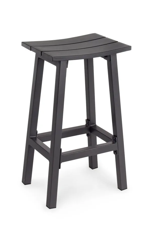 comprar TABURETE BAR SKIPPER H71 ANTRACITA YK13 online de BIZZOTTO desde 169,30 €