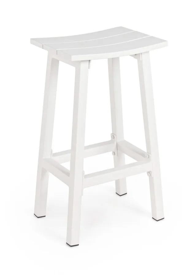 comprar TABURETE BAR SKIPPER H71 BLANCO YK11 online de BIZZOTTO desde 169,30 €