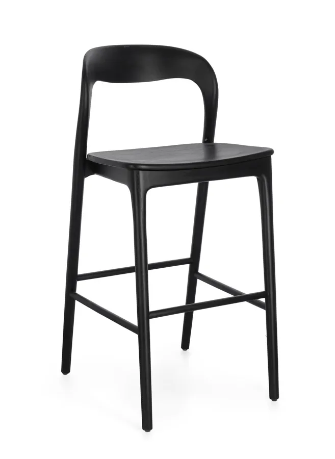 comprar TABURETE BAR MILEY NEGRO online de BIZZOTTO desde 411,40 €