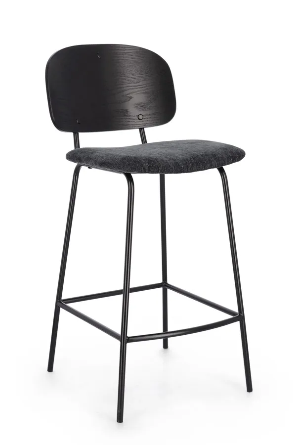 comprar TABURETE COCINA SIENNA GRIS OSCURO online de BIZZOTTO desde 188,76 €