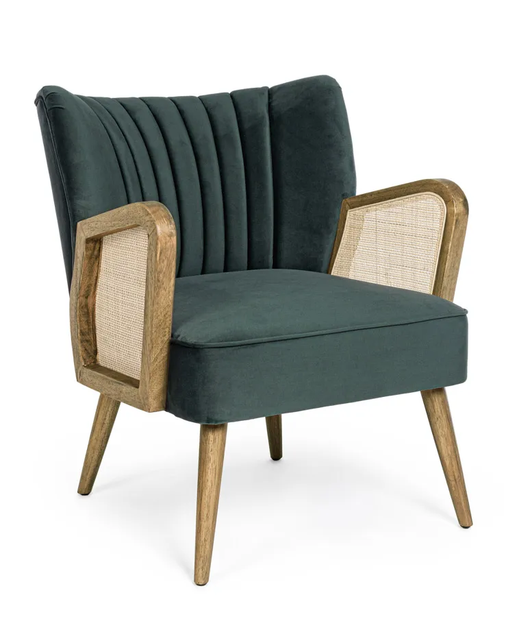 comprar SILLÓN VIRNA VERDE online de BIZZOTTO desde 376,79 €