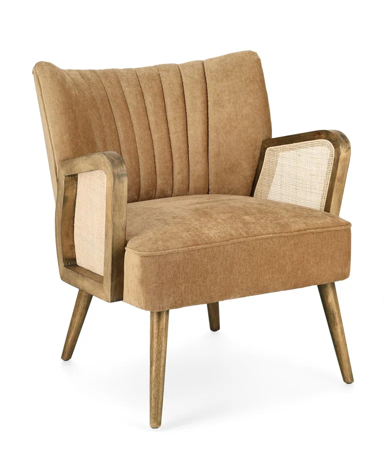 comprar SILLÓN VIRNA MOSTAZA online de BIZZOTTO desde 376,79 €