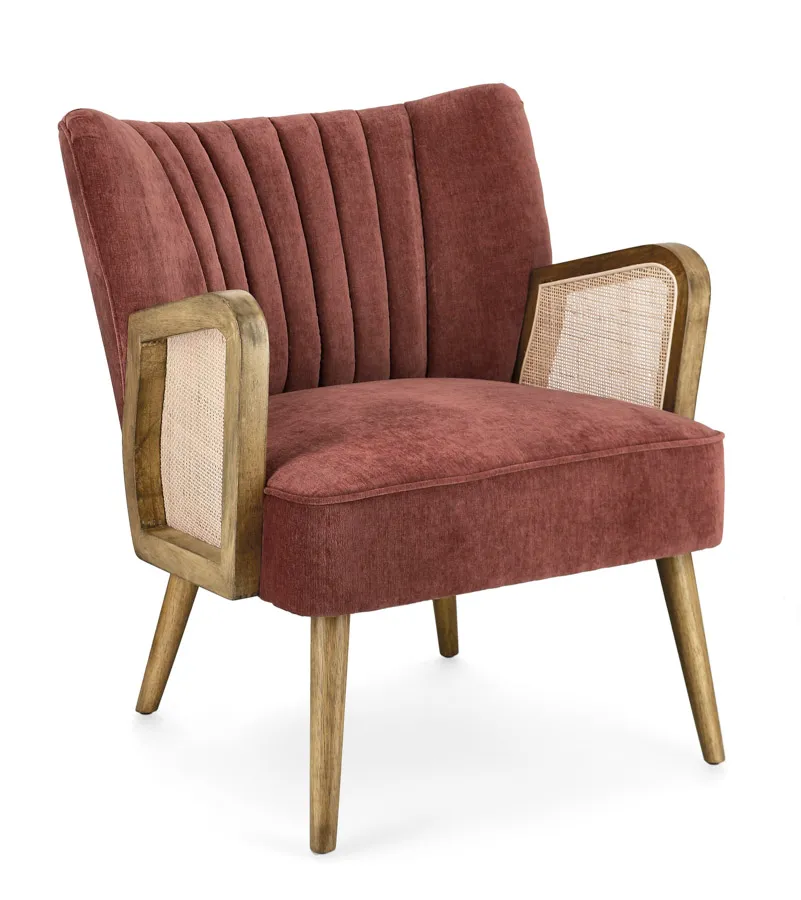comprar SILLÓN VIRNA LADRILLO online de BIZZOTTO desde 376,79 €