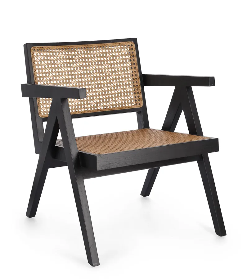 comprar SILLÓN LOUNGE GALIA NEGRO online de BIZZOTTO desde 425,80 €