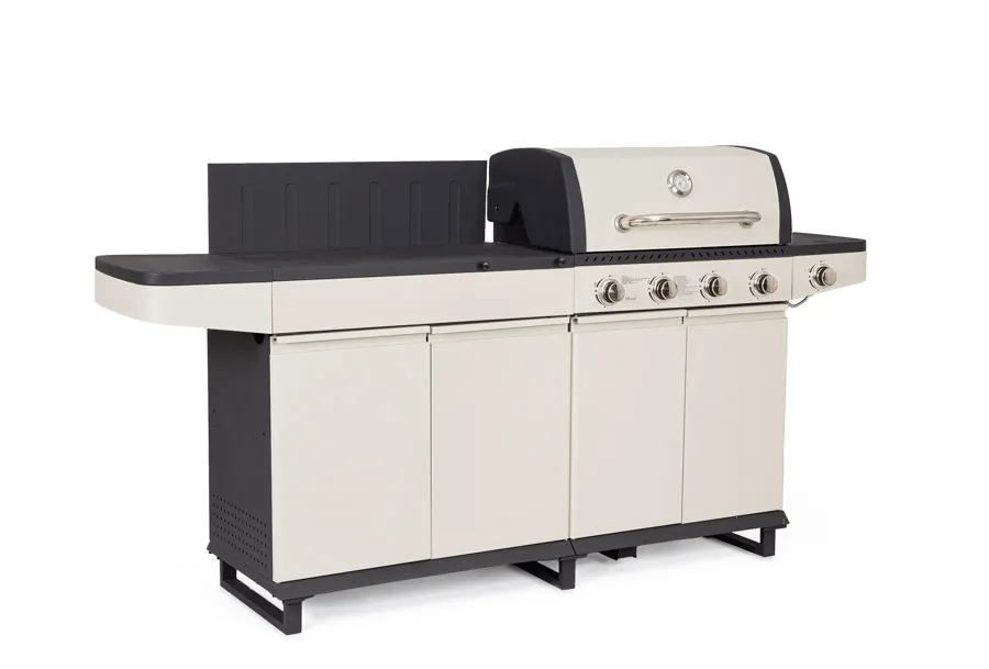 comprar CUCINA A GAS MERITA BEIGE/ANTRACITE online de BIZZOTTO desde 1,016.40
