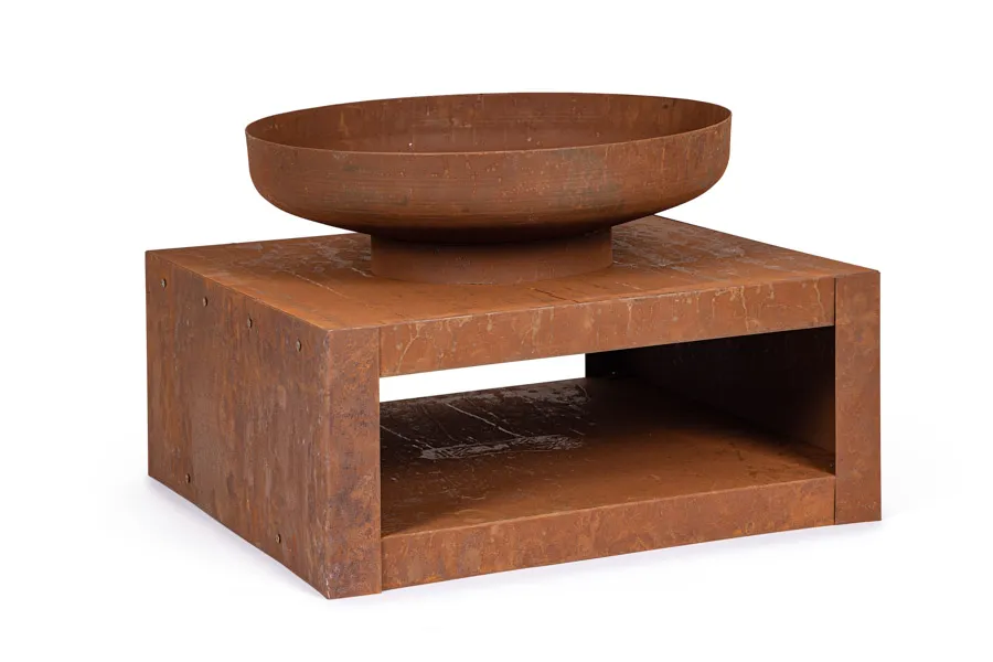 comprar BRASERO C-P.MADERA EFESTO ROJIZO 70X38H online de Yes desde 222,16 €