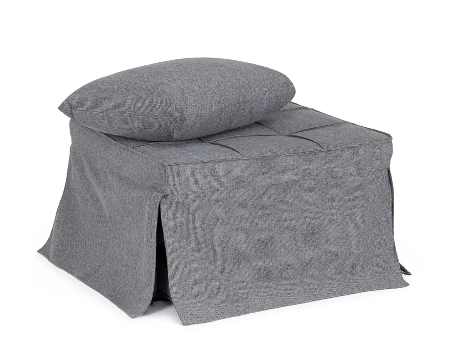 comprar POUFF CAMA 1PL BARNEY GRIS OSCURO online de Yes desde 352,84 €
