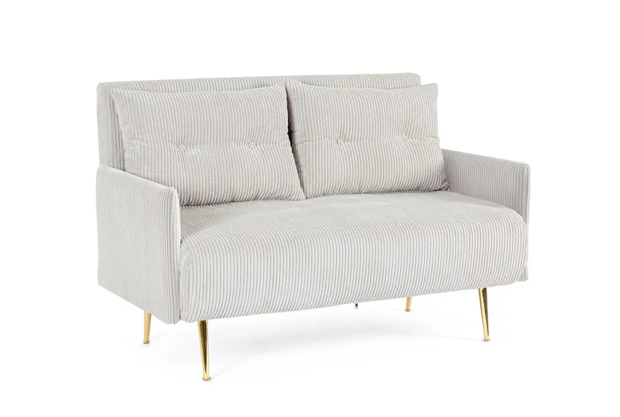 comprar SOFÁ CAMA 2PLAZAS CON COJINES CHICAGO GRIS CL. online de BIZZOTTO desde 697,32 €