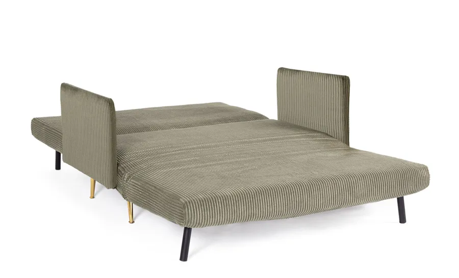comprar SOFÁ CAMA 2PLAZAS CON COJINES CHICAGO OLIVE online de BIZZOTTO desde 697,32 €