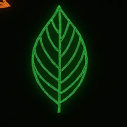 comprar HOJA VERDE Motivo Decorativo De Navidad SIN INSTALACIóN 120cmx120cm online de desde 45,98 €