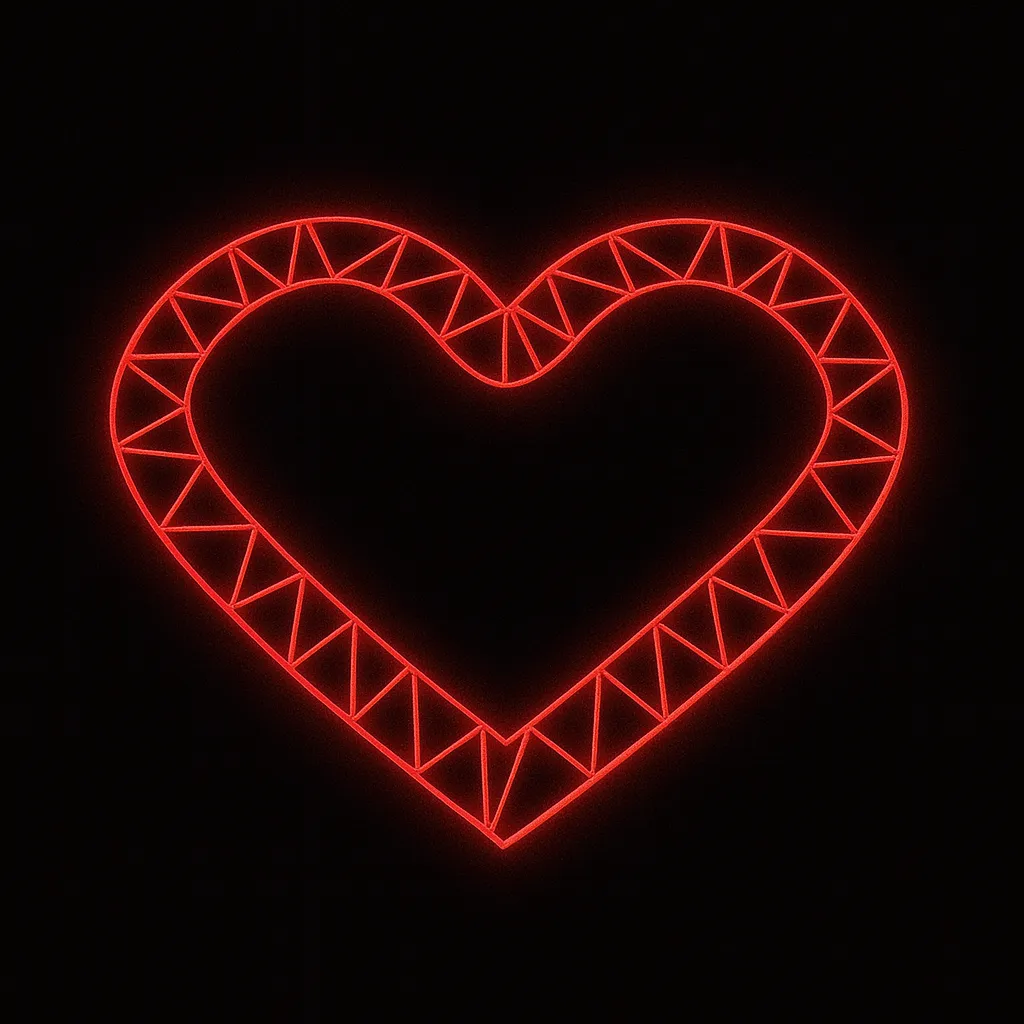 comprar CORAZÓN Motivo Decorativo De Navidad SIN INSTALACIóN 100cmx100cm online de desde 45,98 €
