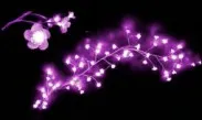 comprar Ramas luminosas con 60 Leds y tejido color blanco en cada punto de Luz 24v - Color Led Rosa online de desde 39,93 €