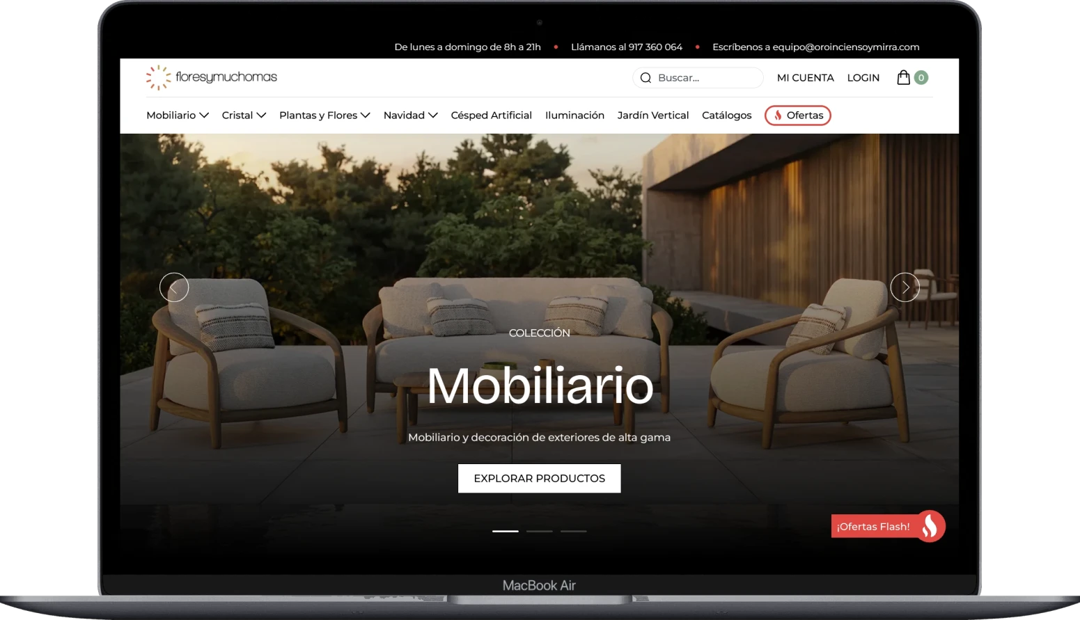 Floresymuchomas portatil